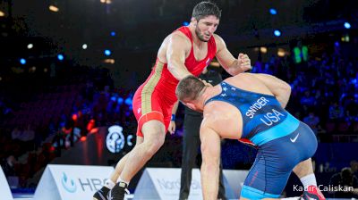 97 kg Final 1-2 - Abdulrashid Sadulaev, Russian Wrestling Federation vs Kyle Snyder, United States