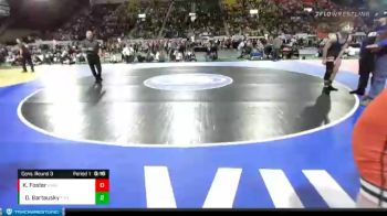 2A 138 lbs Cons. Round 3 - Dustin Bartausky, Firth vs Kolton Foster, Hagerman