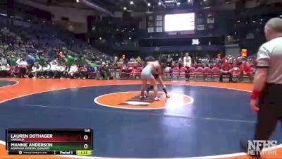 135 lbs Cons. Semi - Mannie Anderson, Hoffman Estates (Conant) vs Lauren Dothager, Vandalia