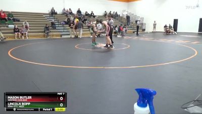 166-175 lbs Round 5 - Mason Butler, Western Dubuque vs Lincoln Bopp, Iowa City, West