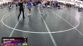 136 lbs Round 2 - Serenity Foster, HWA vs Maia Ruben, Nebraska