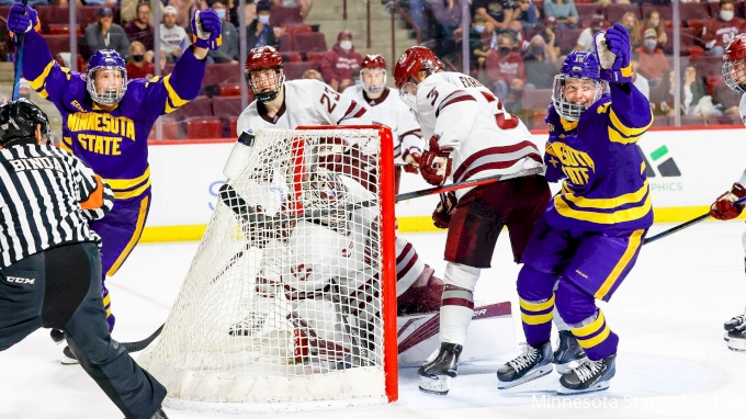 Minnesota State's Nathan Smith on dominating Frozen Four win over Minnesota