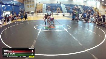 132 lbs Round 3 (8 Team) - Bruce Li, Funky Monkey vs Reilly Bruns, SOWA / HWC BLUE