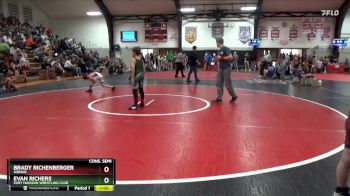 Cons. Semi - Brady Richenberger, WBNDD vs Evan Richers, Fort Madison Wrestling Club