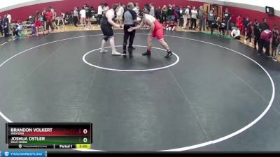 265-285 lbs Semifinal - Joshua Ostler, Palo Verde vs Brandon Volkert, Western