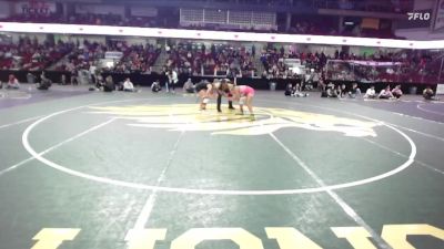 120 lbs 1st Place Match - Whitney Cawthra, Rocky Mountain vs Anyah Dransfield, Caldwell