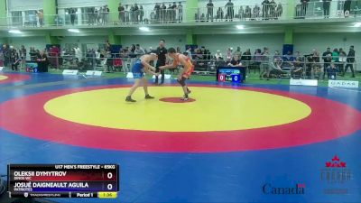 65kg Cons. Round 4 - Oleksii Dymytrov, Dinos WC vs Josué Daigneault Aguilar, Patriotes