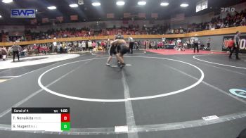 120 lbs Consi Of 4 - Trillion Nenaikita, Redskins Wrestling Club vs Sam Nugent, BullTrained