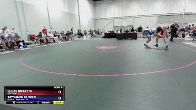 190 lbs Semis & 1st Wrestleback (8 Team) - Lucas Ricketts, Kentucky vs Tayshaun Glover, North Carolina