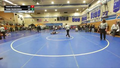 106 lbs Semifinal - Rama Valencerina, John F Kennedy -Fremont vs Roscoe Juachon, Las Lomas