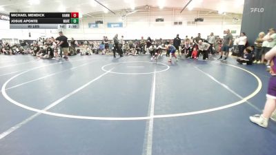 95 lbs Round Robin 2 - Michael Mendick, Hammers - YTH vs Josue Aponte, Maverick Elite - YTH