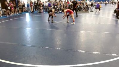 110 lbs Champ. Round 1 - Angelica Benitez, Cornell College vs Ivy Brandenburg, Summit Wrestling Academy