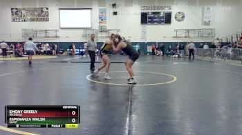 170 lbs Semifinal - Esperanza Walsh, Grant vs Emony Greely, Roosevelt