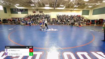 132 lbs Final - David Pento Jr, Londonderry vs Anthony Fernandez, Nashua South