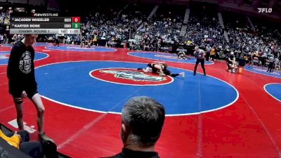 2A-126 lbs Champ. Round 1 - Karter Bone, Sonoraville vs Jacaden Wheeler, Hart County