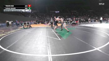 5A Boys 285 lbs 1st Place Match - Travis Ege, Crater Boys vs Lukas Quade, Bend Boys