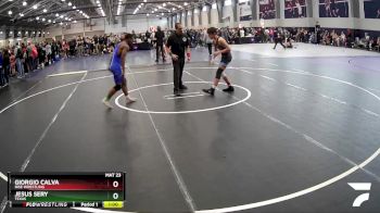 126-132 lbs Round 3 - Giorgio Calva, Rise Wrestling vs Jesus Sery, Texas