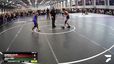 126-132 lbs Round 3 - Giorgio Calva, Rise Wrestling vs Jesus Sery, Texas