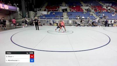 175 lbs Cons 32 #2 - Dominic Blue, NC vs Logan Morehouse, OH