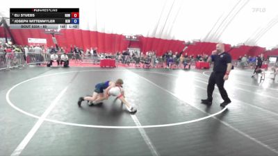 80 lbs 2nd Place Match - Eli Stuebs, ROWA vs Joseph Wittenwyler, RT Elite Wrestling