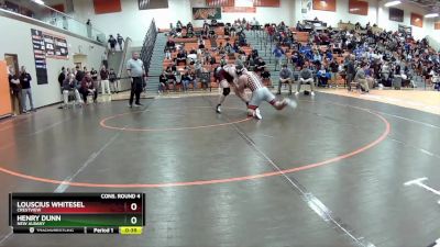 175 lbs Cons. Round 4 - Henry Dunn, New Albany vs Louscius Whitesel, Crestview