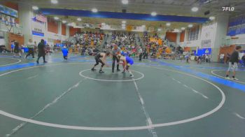 132 lbs Champ. Round 2 - Tyler Mason, La Mirada vs Frans Hanson, Corona Del Mar