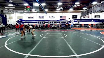 130 lbs Champ. Round 2 - Marie Basset, La Canada vs Amy Yuan, Gabrielino