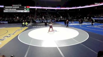 120 lbs Quarterfinal - Maia DeLaCruz, Shaker-2 vs Makenzie Harbour, Shenendehowa-2