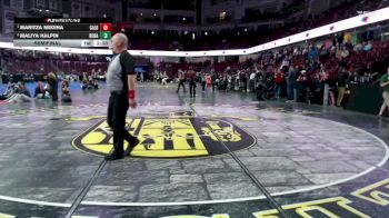 100 lbs Semifinal - Maritza Medina, Caldwell vs Maliya Halpin, Borah