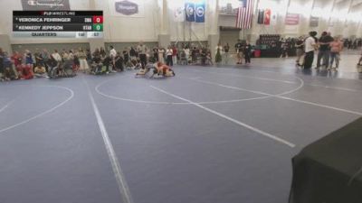 114 lbs Quarters - Kennedy Jeppson, Utah vs Veronica Fehringer, Sublime Wrestling Academy