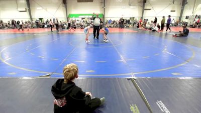 60 lbs Rr Rnd 3 - Homer Keeling, Cambridge Bears Youth Wrestling ES Growl vs Caleb Sumrall, South Forsyth War Wrestling