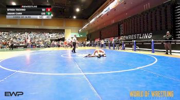 110 lbs Consi Of 16 #2 - Efren Trevino, Tritown Bullyz vs Amari Carr, CORE Wrestling
