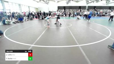 133-A lbs Quarterfinal - Jason Lella, West Islip vs Tristyn Bodie, Honesdale