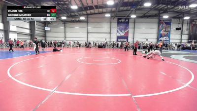 132 lbs Consi Of 32 #2 - Dillon Ivie, UT vs George McAteer, MA
