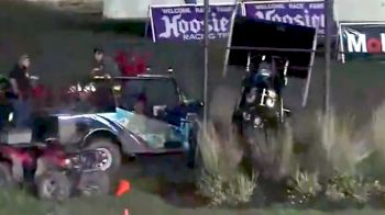 Paul McMahon Slams Into Push Truck At Fremont