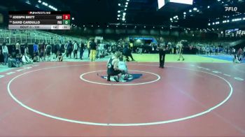 120 lbs Cons. Round 2 - Joesph Britt, Carolina Forest vs DAVID CARDULLO, Palm Harbor University