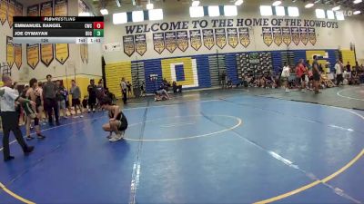 126 lbs Round 1 (8 Team) - Emmanuel Rangel, Claw WC vs Joe Oymayan, Buchholz
