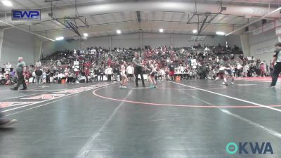 62 lbs Quarterfinal - Aurora Bearden, Skiatook Youth Wrestling vs Breea  Florez, Sperry Wrestling Club