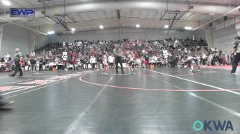 62 lbs Quarterfinal - Aurora Bearden, Skiatook Youth Wrestling vs Breea Florez, Sperry Wrestling Club