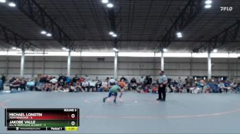 92 lbs Round 3 (4 Team) - JaKobe Valle, All IN Wrestling Academy vs Michael Longtin, Team Renegade