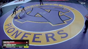 Cons. Round 2 - Sawyer Swarm, Kearney Girls vs Taelorrae Busch, Omaha Concordia Girls