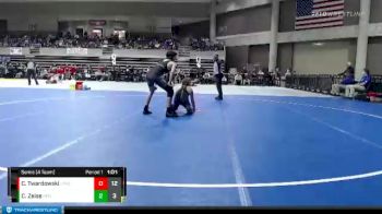 115 lbs Semis (4 Team) - Carsen Zeise, Perham vs Colby Twardowski, LPGE/B Wolves