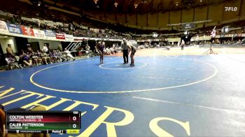 190 lbs Placement (16 Team) - Caleb Patterson, Tallwood vs Colton Webster, Heritage-Lynchburg