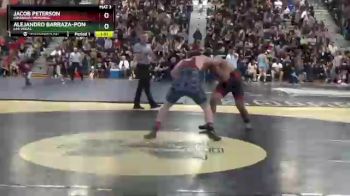 195 lbs Champ. Round 1 - Alejandro Barraza-Ponce-de-Leon, Las Vegas vs Jacob Peterson, Cimarron-Memorial