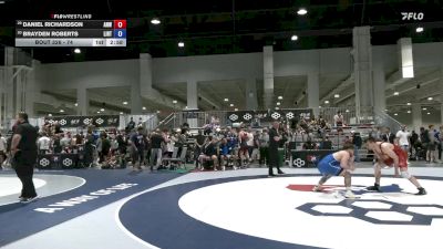 74 lbs Cons. Round 3 - Daniel Richardson, All Navy Wrestling vs Brayden Roberts, LIRTC