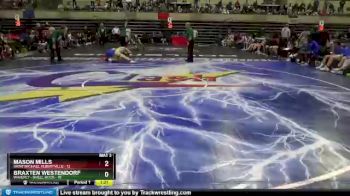 120 lbs Round 2 (4 Team) - Braxten Westendorf, Waverly - Shell Rock vs Ian Schultz, Saint Michael Albertville