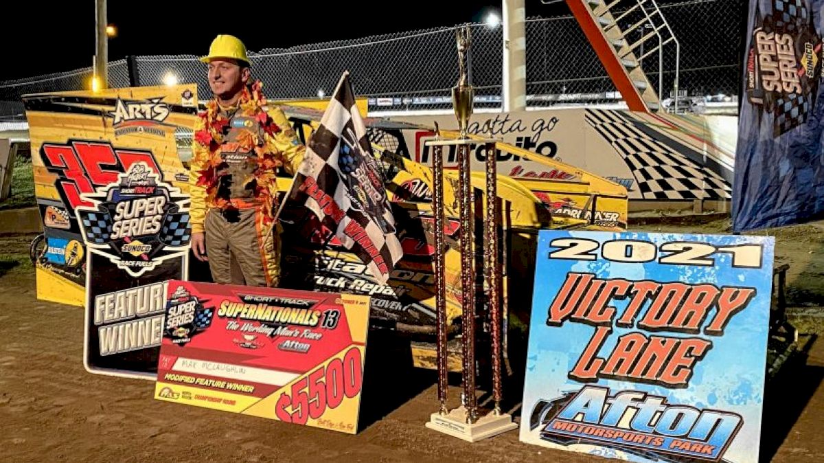 Max McLaughlin Wins His First Short Track Super Series Race