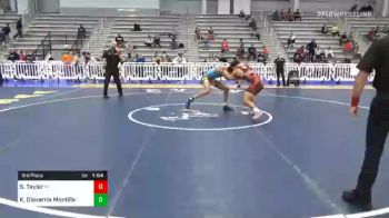 152 lbs 3rd Place - Shawn Taylor, PA vs Kevin Olavarria Montilla, PA