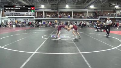 174 lbs Quarterfinal - Nick Alexander, Augsburg vs Jack Gillis, Wisconsin-La Crosse