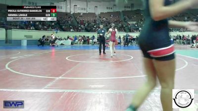 108 lbs Round Of 32 - Poet Smathers, Tuttle High School Girls vs Lulu Tahdooahnippah, Elgin Wrestling